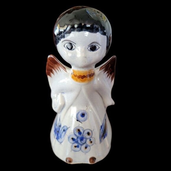 Vintage Handpainted Tonala Angel - Picture 1 of 10